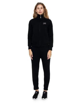 Trainingspak dames Leone 1947 Apparel All You Need rits hoge kraag rechte broek