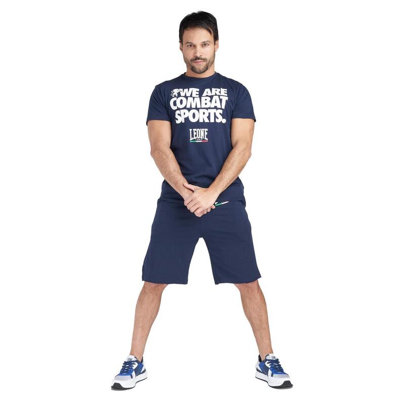 Set complet pentru bărbați, format din tricou și pantaloni scurți Leone Basic