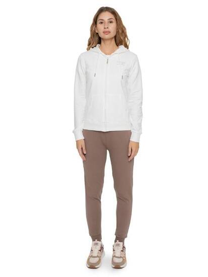 Tuta invernale donna cappuccio e zip pantalone polsino Leone 1947 All You Need