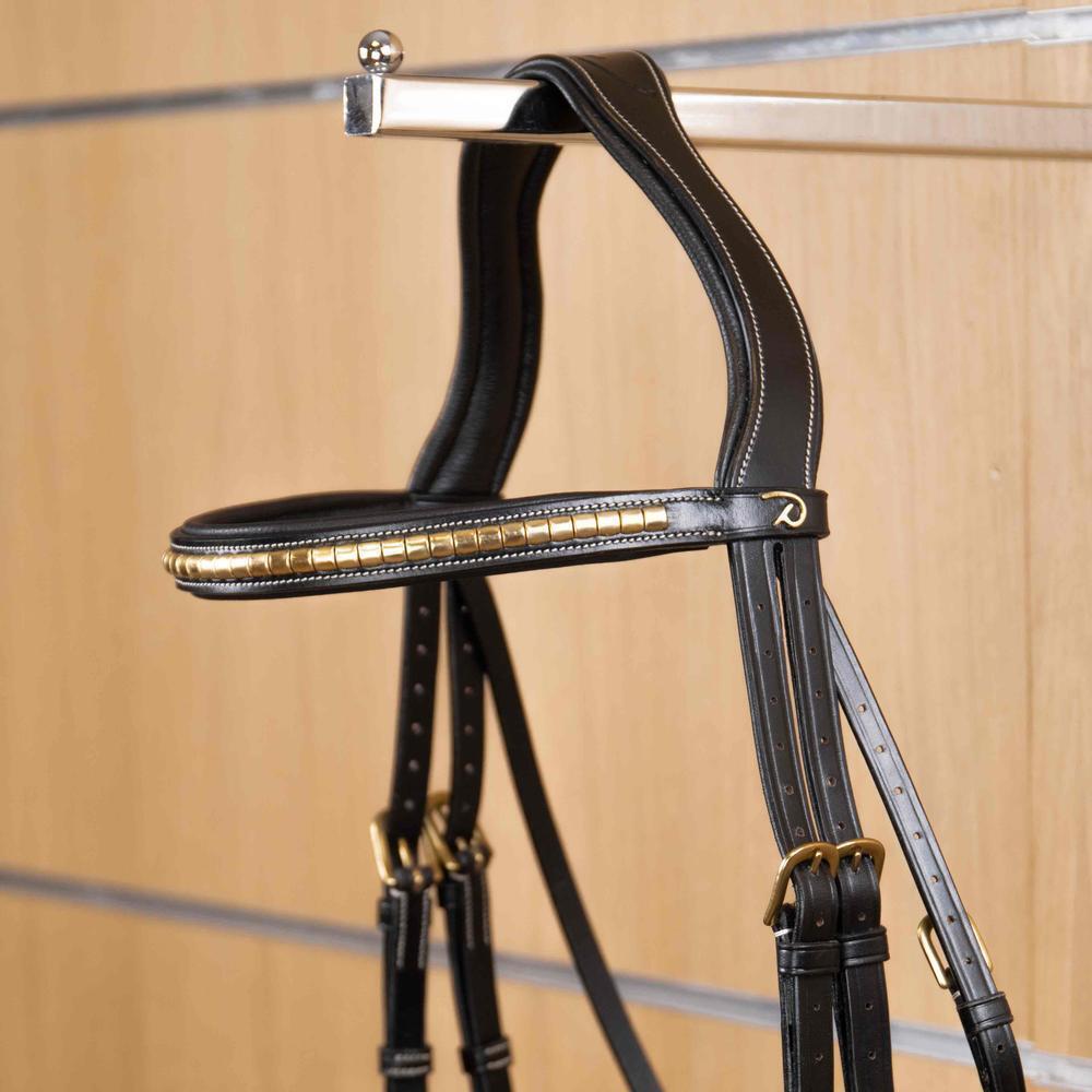 Frontal pour cheval droit Dy'on Clincher Laiton 2/2