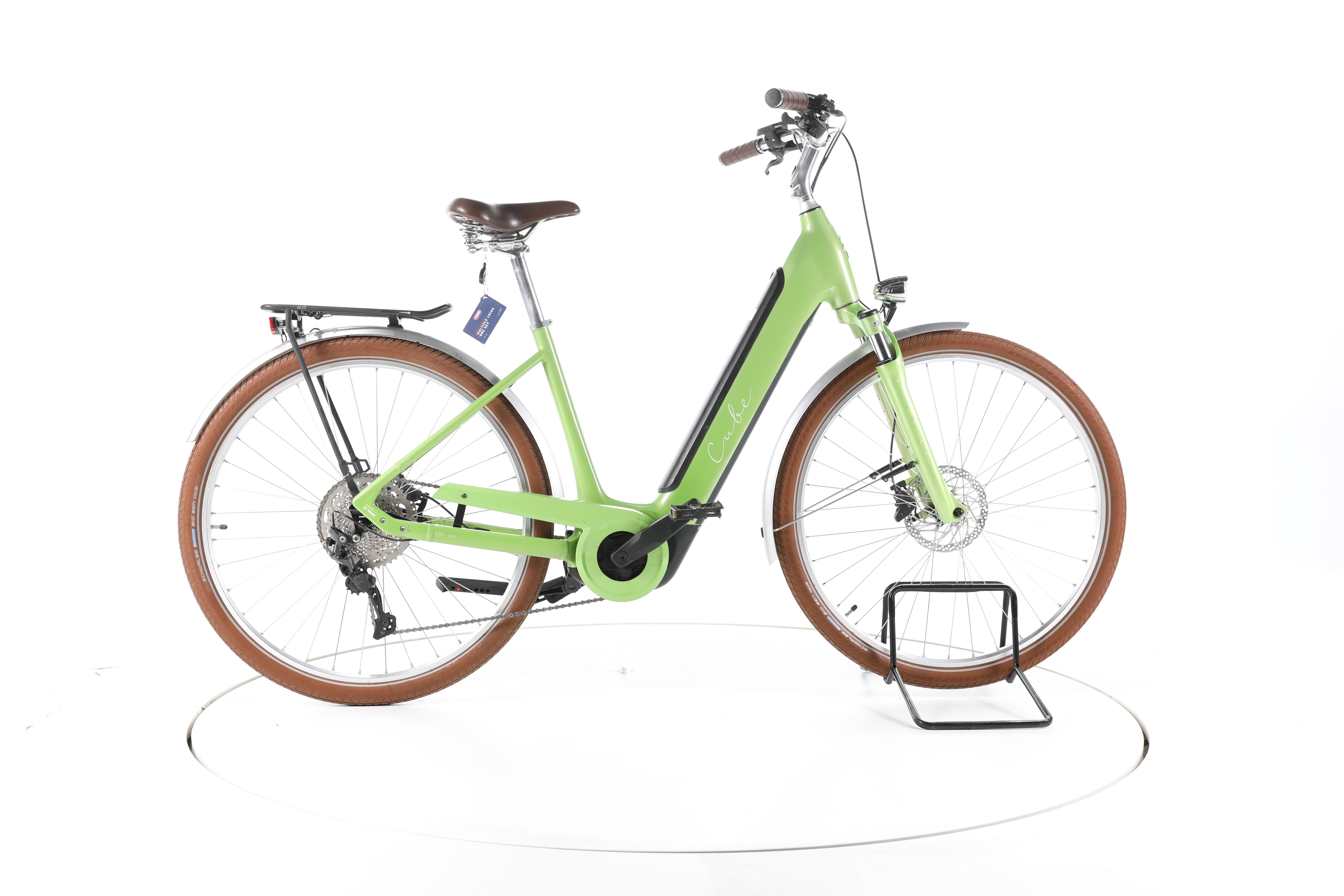 Electric Bike Ella Ride Tweedehands Cube Ella Ride Hybrid Trekking E-Bike  Lage Instap Zeer Goed