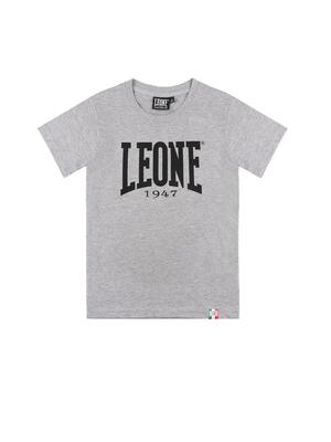 T-shirt da bambino a manica corta con logo grande Leone 1947 Basic