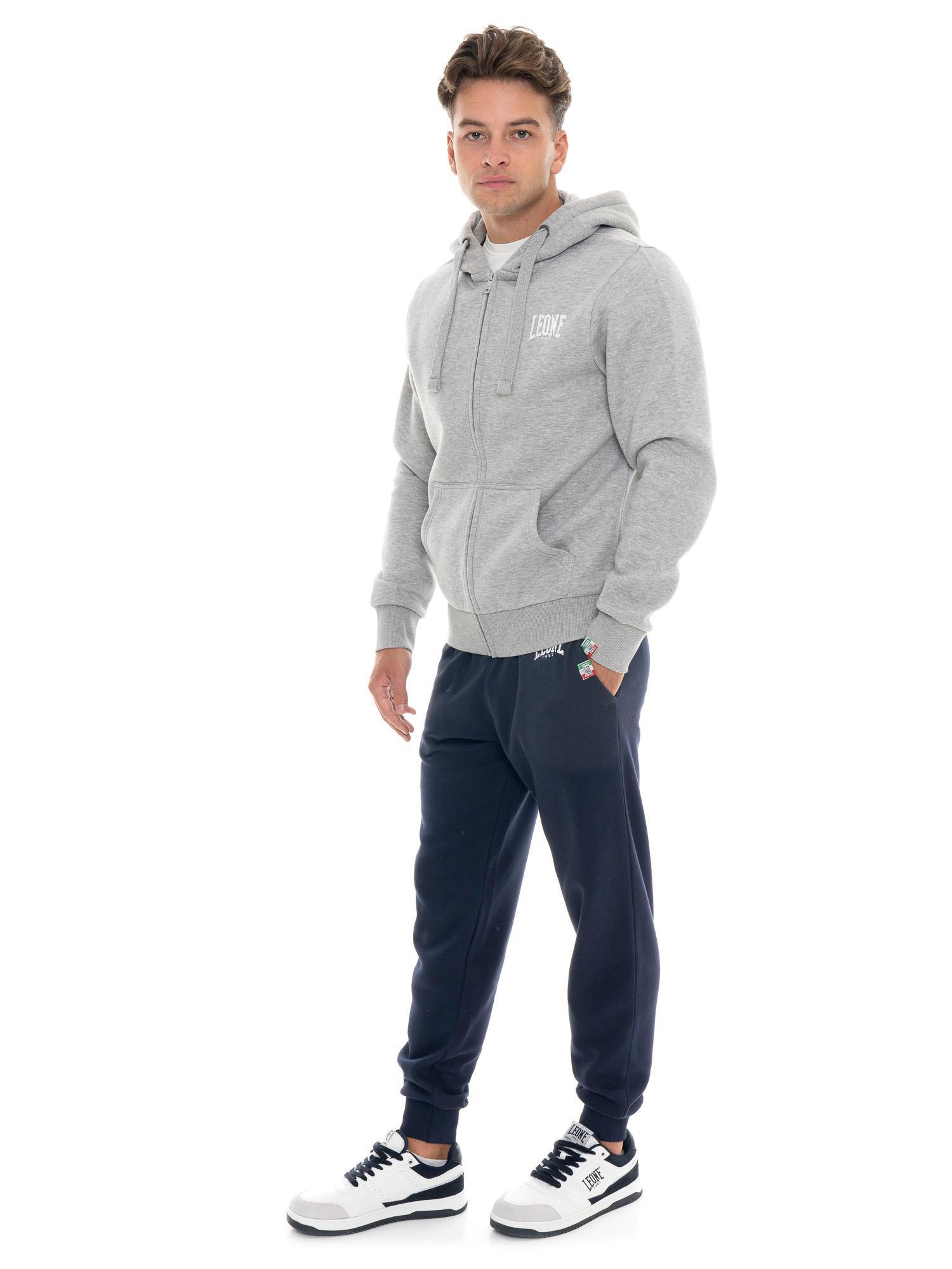 Bluza z bawełna z kaptur na co dzień na siłownię