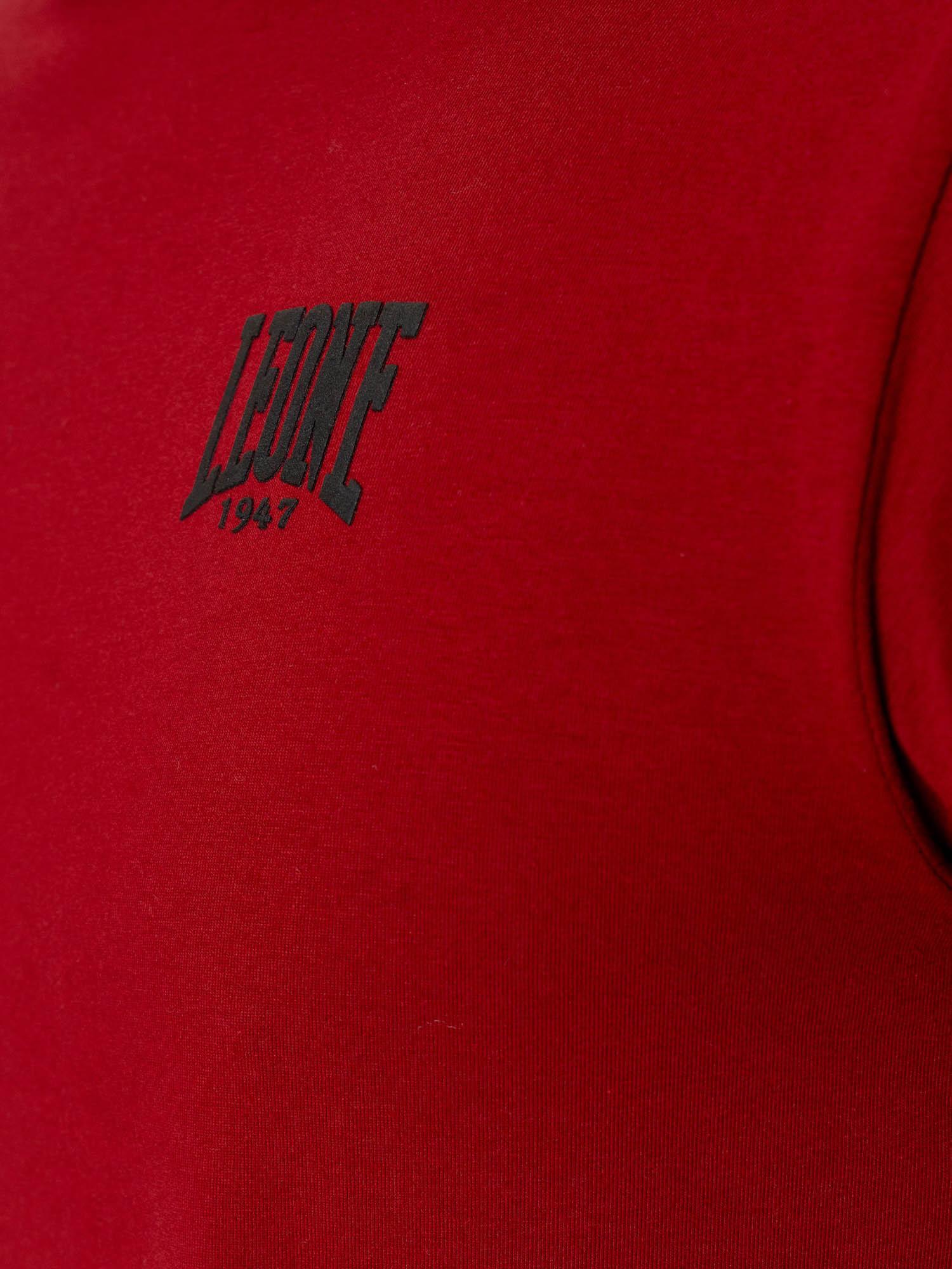 Camiseta hombre Leone 1947 Apparel manga corta algodón elástico logo pequeño 3/7