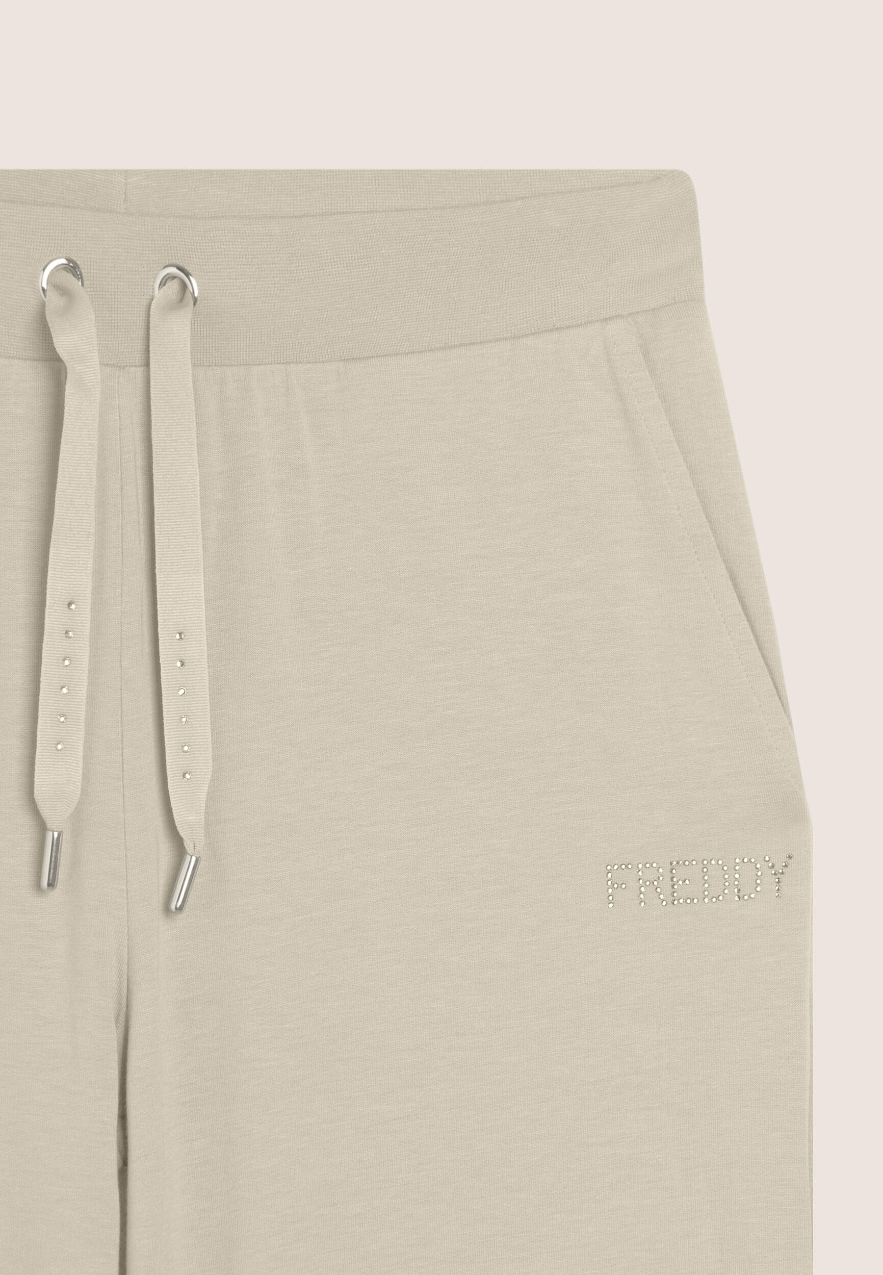 Pantalon de sport à jambes larges et paillettes 3/3
