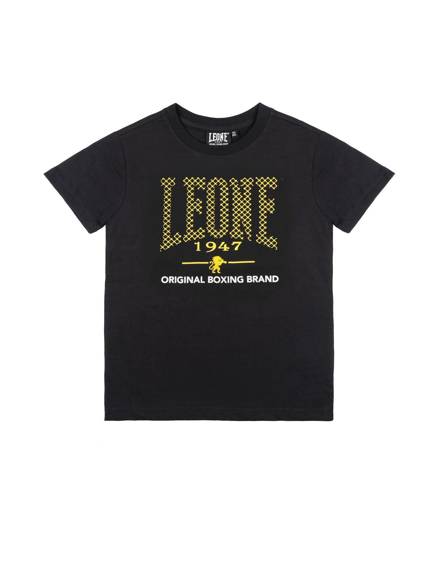 Tricou Leone 1947 Neon cu mânecă scurtă pentru copii