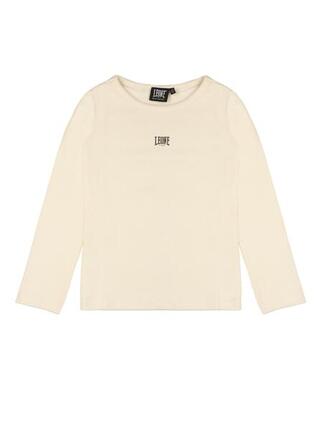 T-shirt fille manches longues "Dentelle