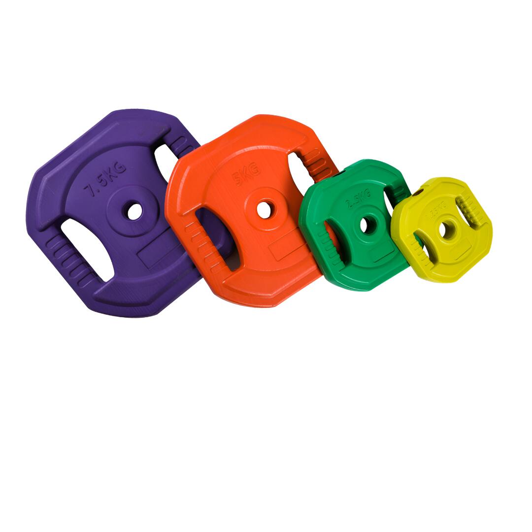 2 Discos de Pesas Pump 2,5 kg 25 mm de 2 agarres Fitness 2/3