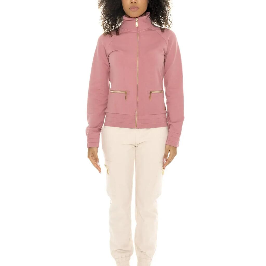 Chic Tones women's winter cargo jumpsuit, high neck