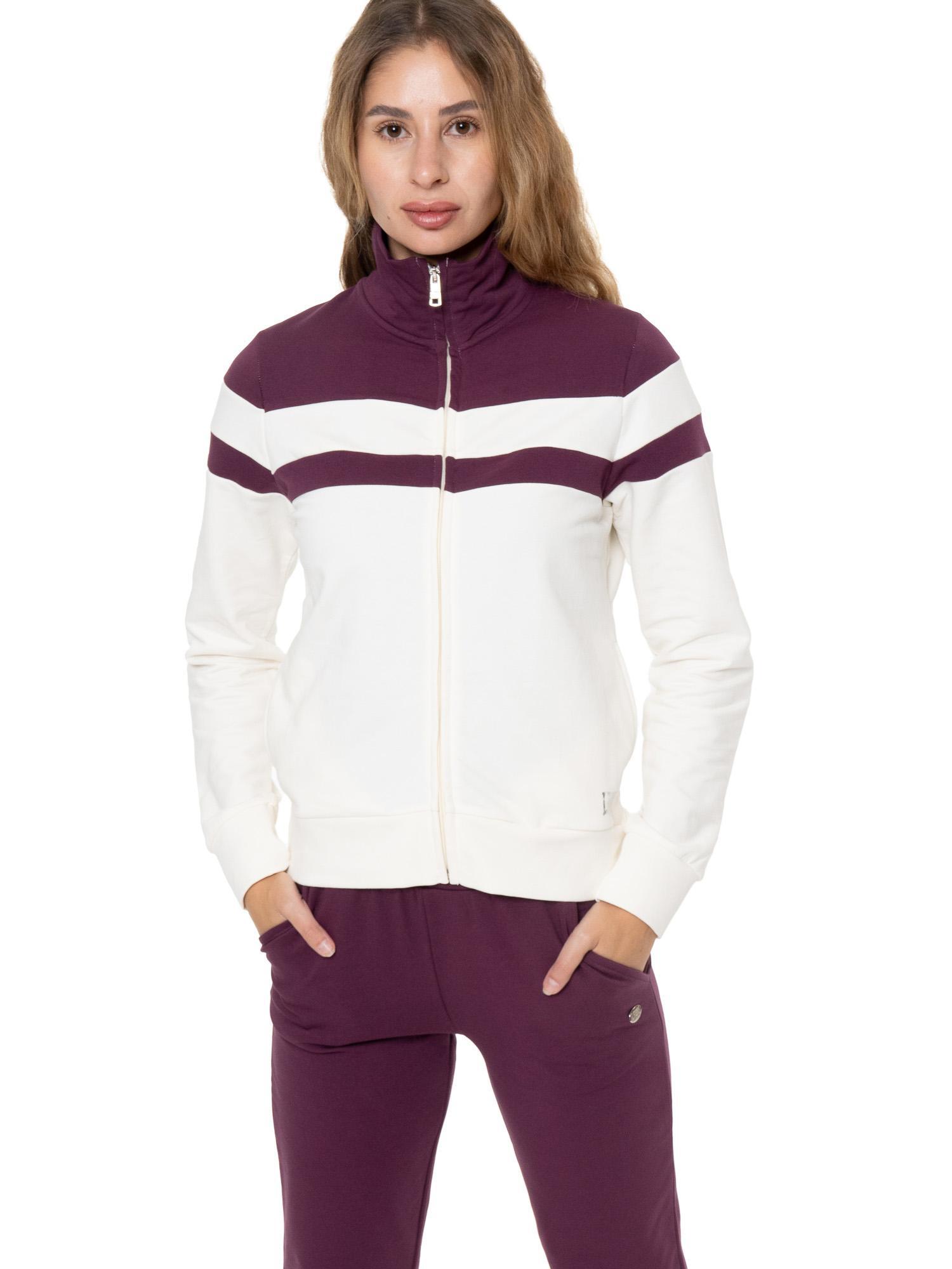 Survêtement femme Leone 1947 Apparel Never Without col montant zip 5/7