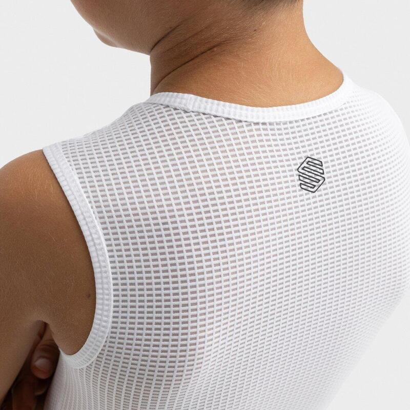 Tricou de bază pentru pentru băieți K-Core Pavi White Alb