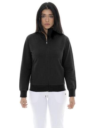 Bluzy damskie Leone Basic z kołnierzykiem zapinanym na zamek