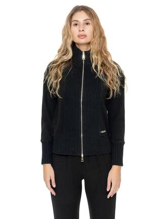 Bluza damska Leone 1947 Apparel Warm Touch na zamek z dzianiny na zimę