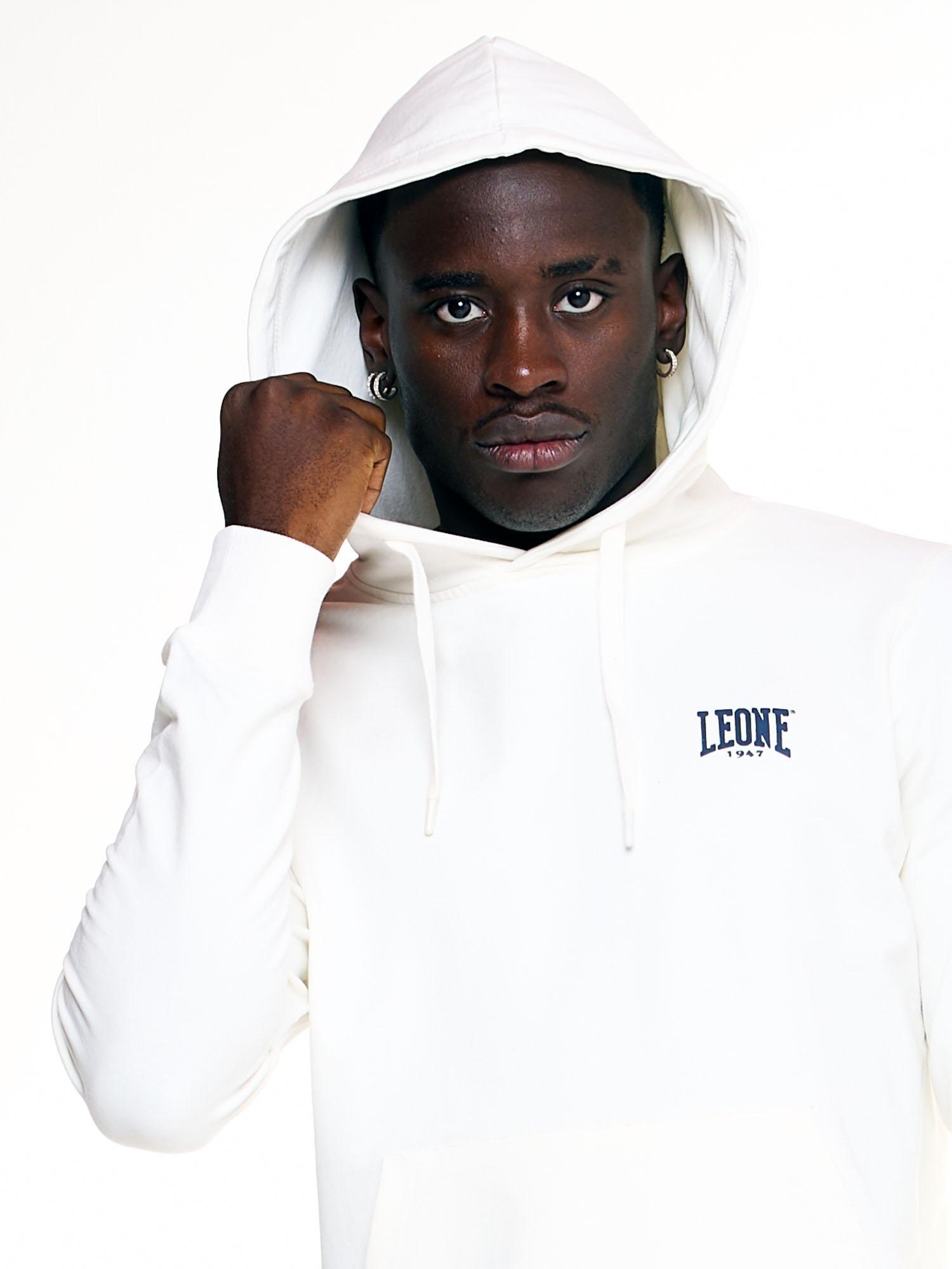 Felpa Leone uomo con cappuccio Basic 5/8