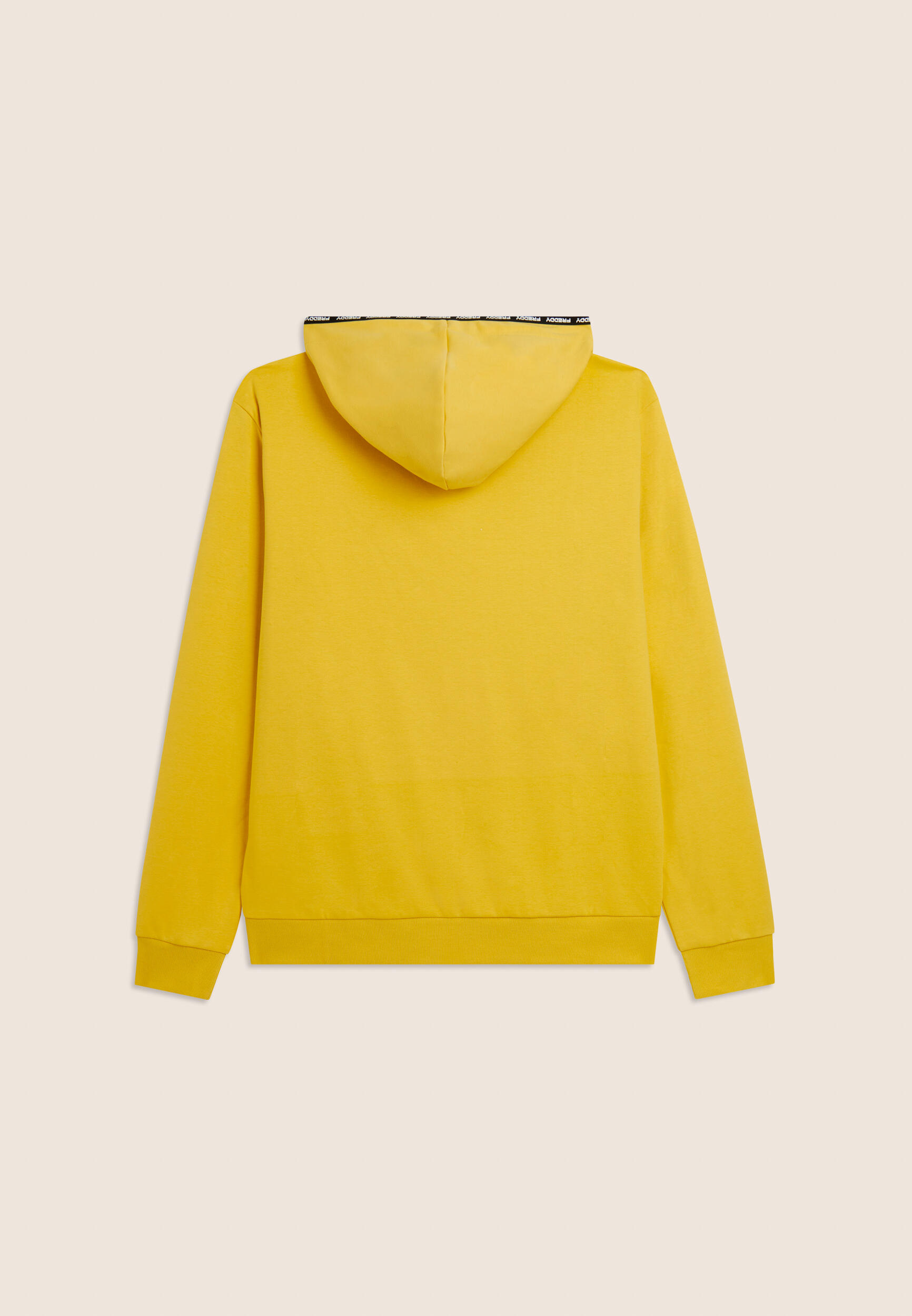Sudadera con cremallera y capucha de algodón interlock 4/4
