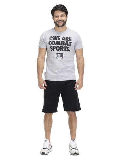 Completo set da uomo composto da t-shirt e pantaloncini Leone Basic