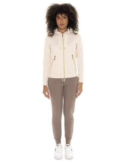 Tuta invernale donna cappuccio e zip Leone 1947 Chic Tones