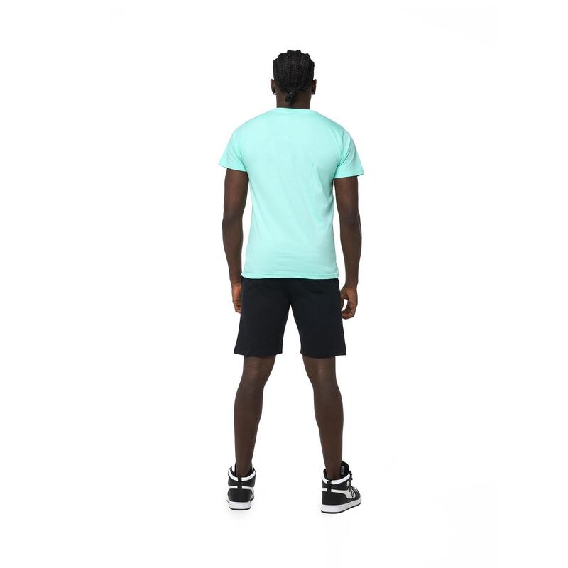 Set complet pentru bărbați, format din tricou și pantaloni scurți Leone Basic