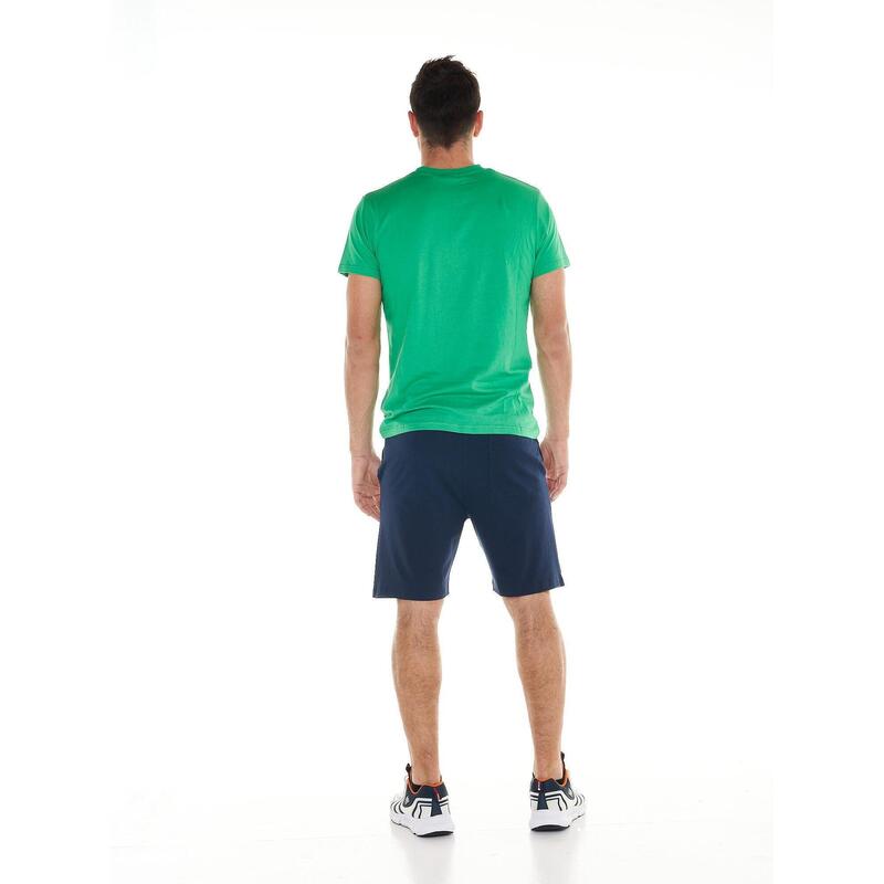 Set complet pentru bărbați, format din tricou și pantaloni scurți Leone Basic