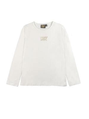 Leone 1947 gouden t-shirt met lange mouwen voor meisjes