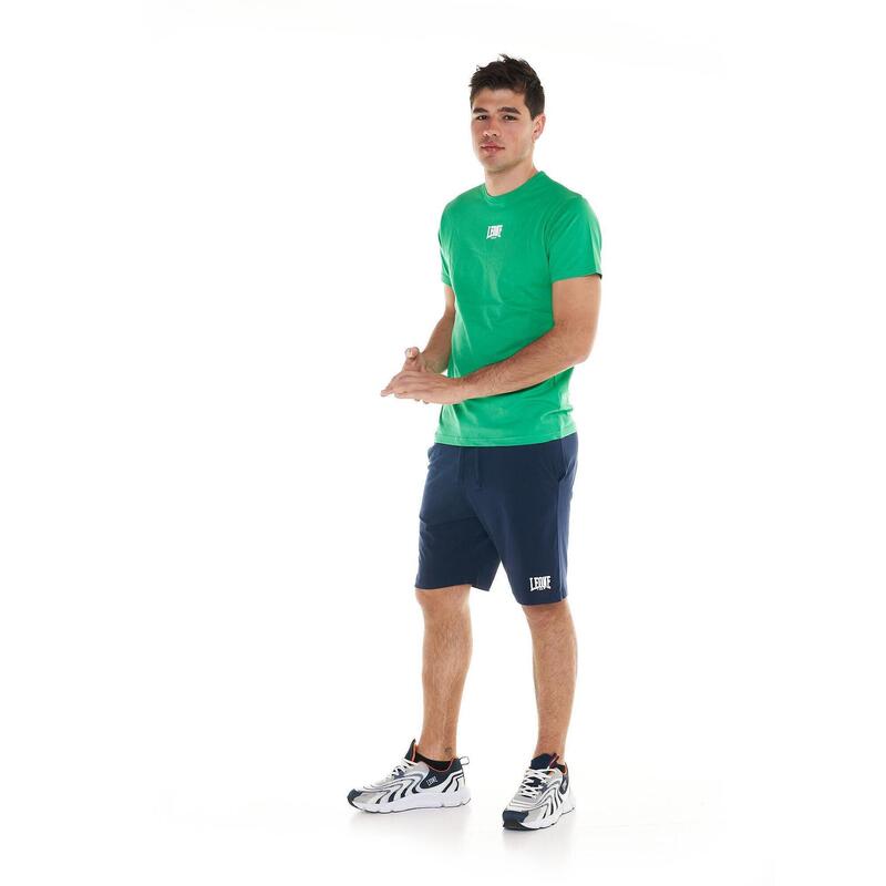 Set complet pentru bărbați, format din tricou și pantaloni scurți Leone Basic