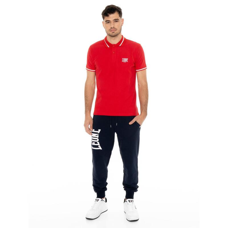 Tricou polo Leone Basic pentru bărbați cu guler