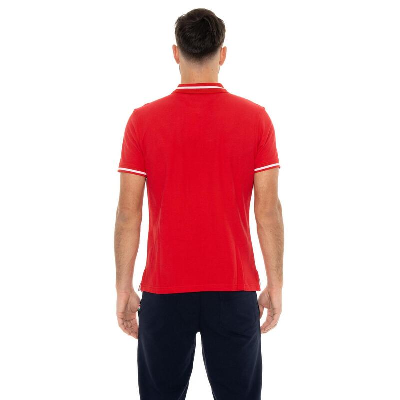 Tricou polo Leone Basic pentru bărbați cu guler