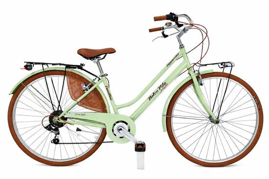 Vélo de ville Dolce Vita by Canellini CAPPUCCINO pour femme - Vert clair
