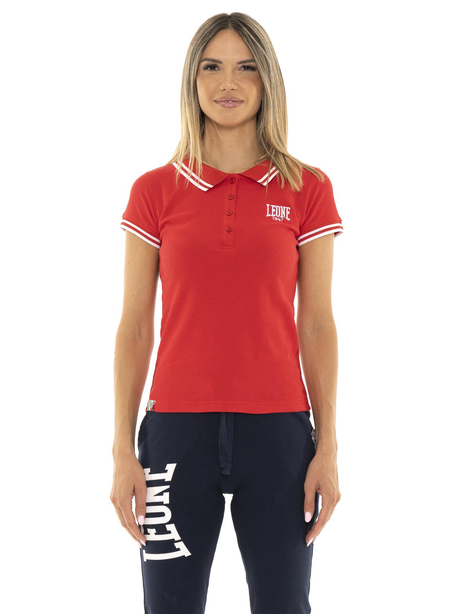 Polo à manches courtes pour femmes Leone Team Line 1/5