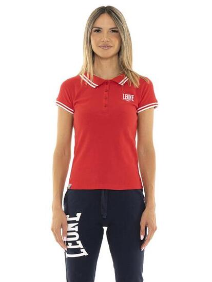 Polo manches courtes femme Leone Team Line