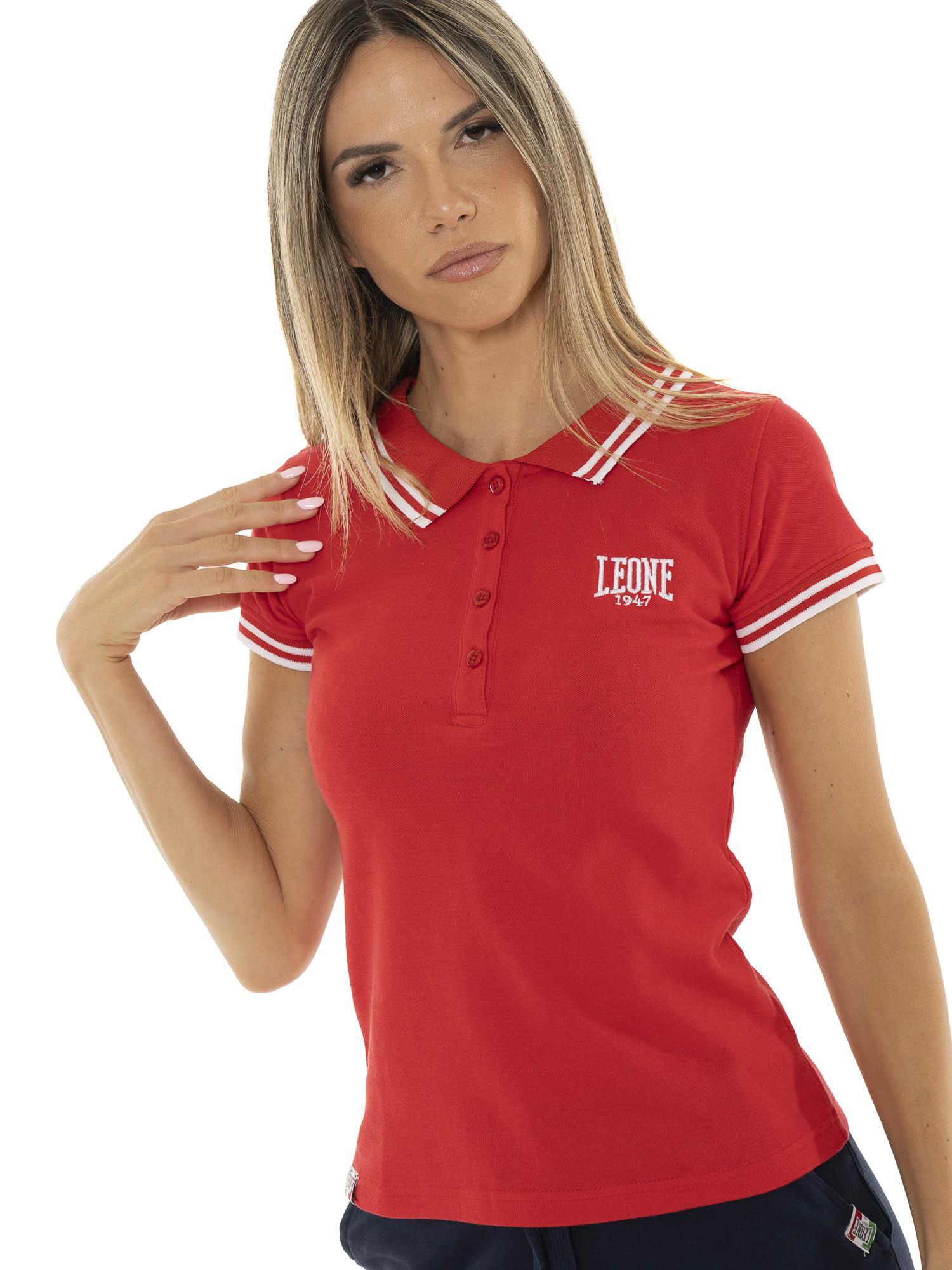 Polo à manches courtes pour femmes Leone Team Line 5/5