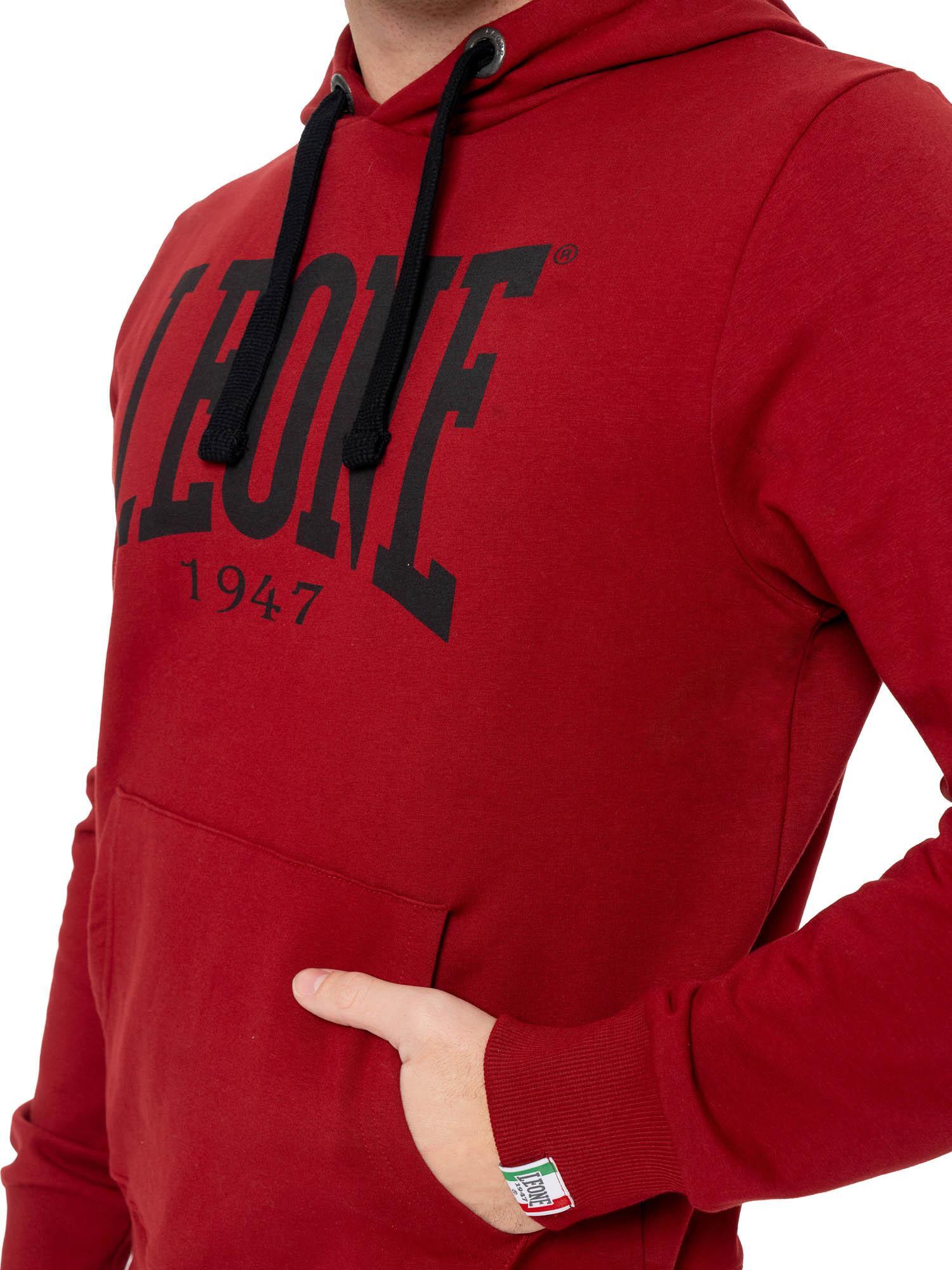 Sweat-shirt d'hiver pour hommes à capuche avec grand logo "Basic" 3/5