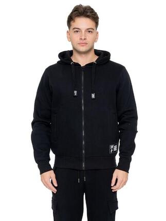 Herren Winter-Kapuzensweatshirt mit Reißverschluss, Leone 1947 New Era