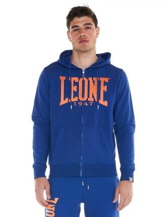 Leone 1947 Apparel Bluzy z kapturem męskie zapinane na zamek