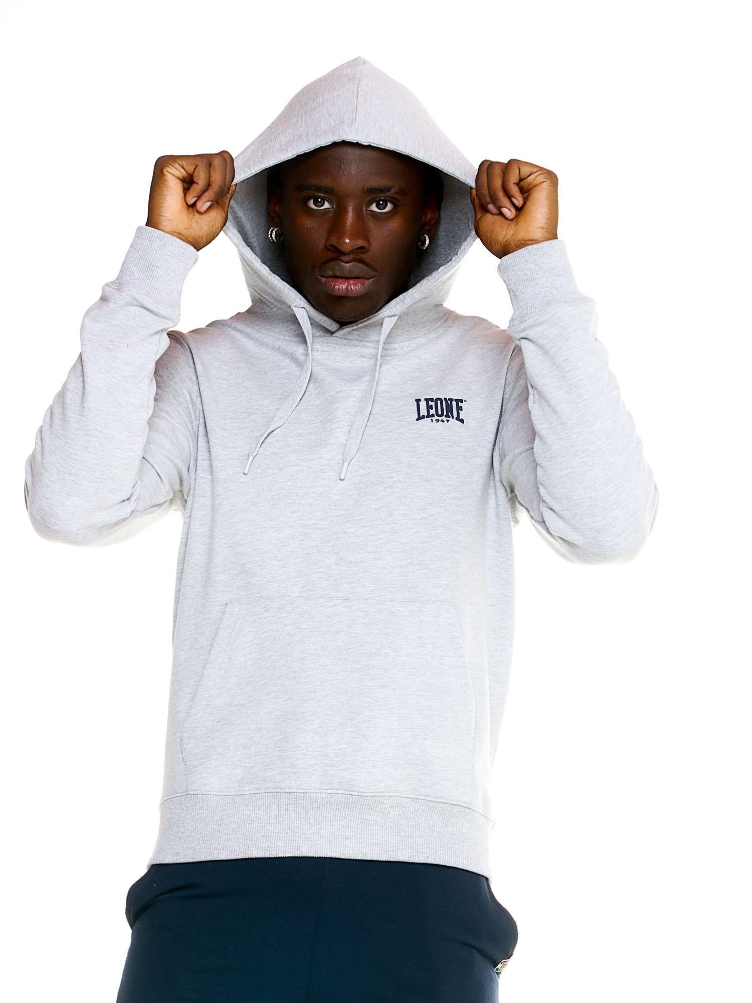 Felpa Leone uomo con cappuccio Basic 5/8