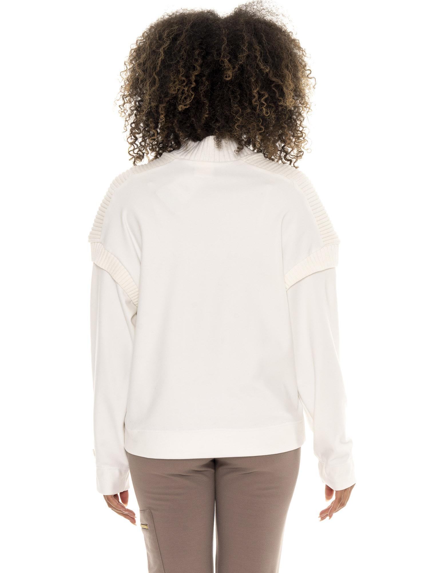 Sudadera mujer Leone 1947 Apparel Warm Touch cuello redondo invierno 4/7