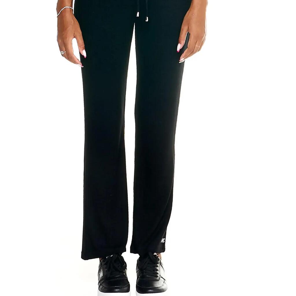 Leone Women's Winter Chic Boxing Wide-leg Tracksuit Bottoms