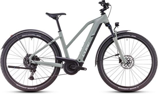 E-Bike da trekking NURIDE HYBRID PRO 600 ALLROAD grigio