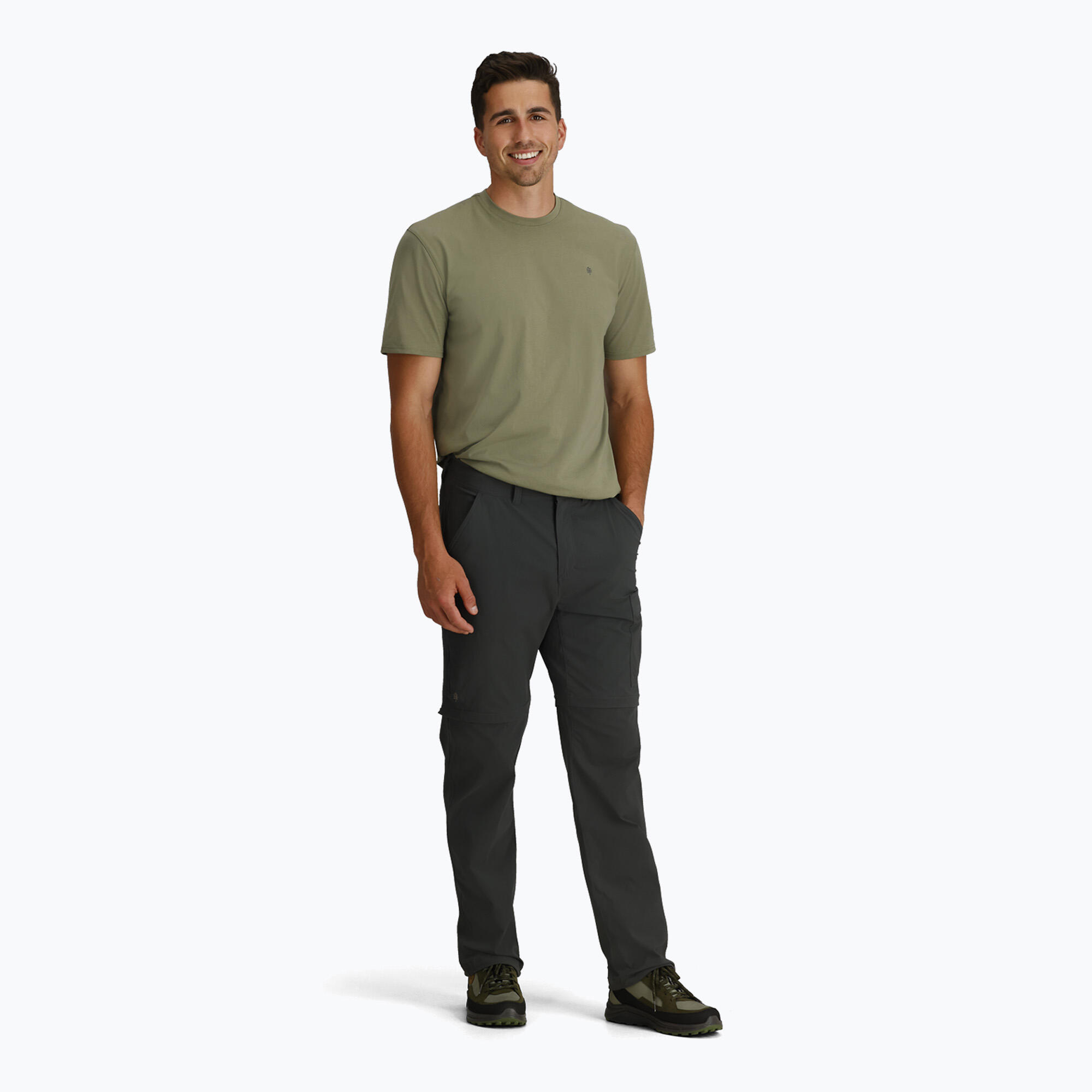 Calças masculinas Robbins Wilder com zíper destacável 2/6