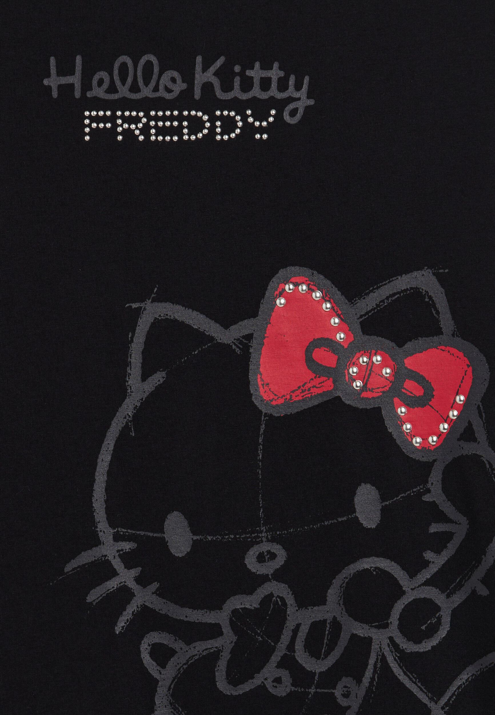 T-shirt Hello Kitty avec impression ton sur ton 7/7