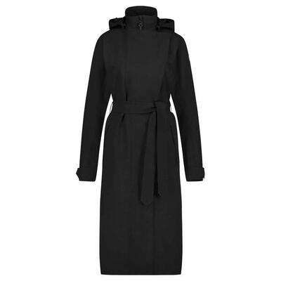 Trench coat long regenjas dames green