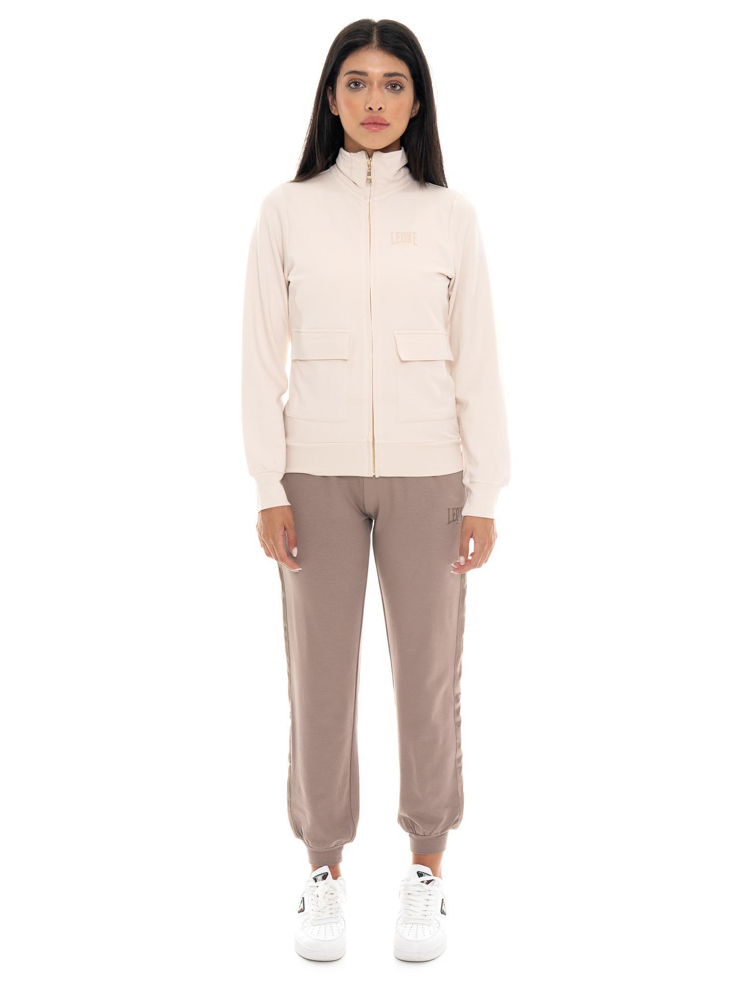 Mono de invierno para mujer Leone 1947 Chic Tones con cuello alto y cremallera. 6/7