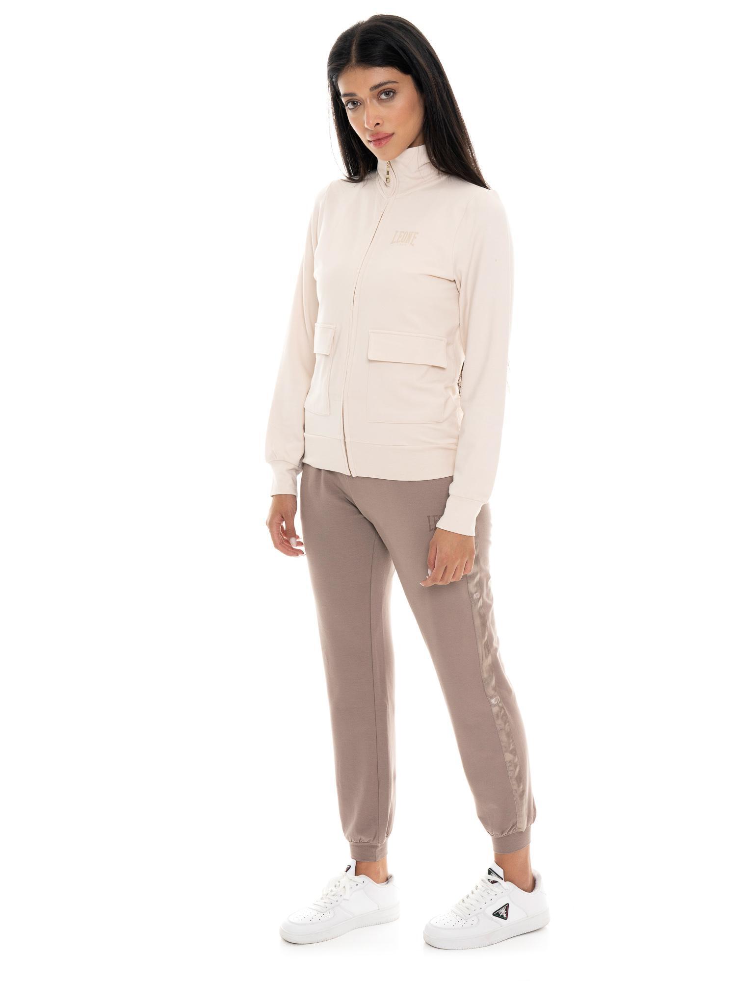 Mono de invierno para mujer Leone 1947 Chic Tones con cuello alto y cremallera. 7/7