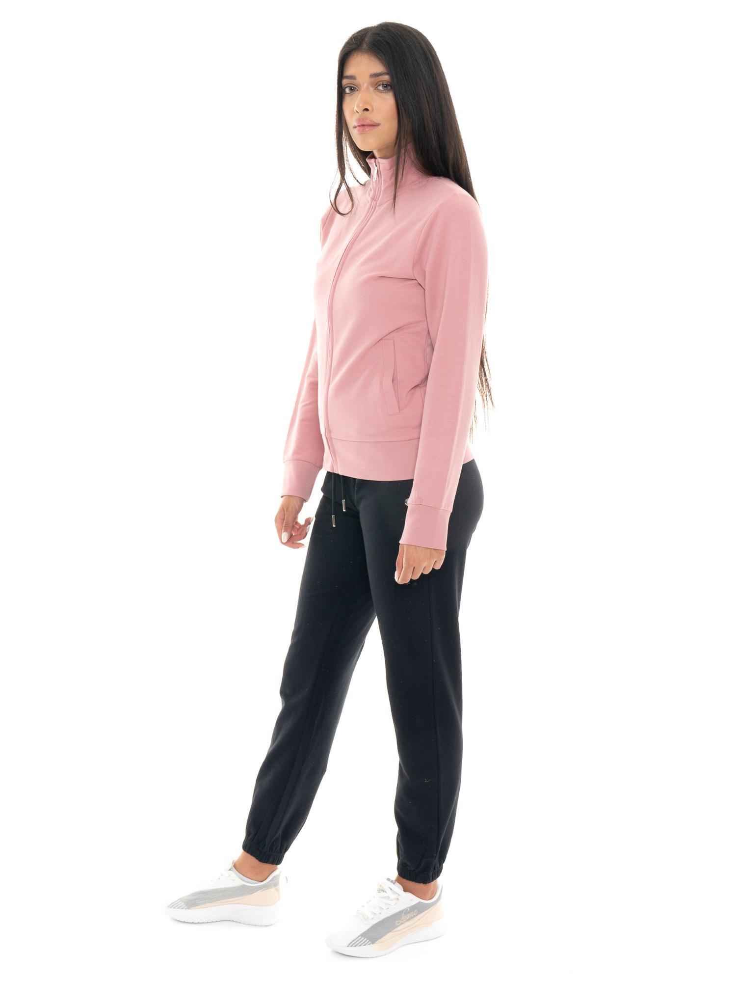Bluza damska Leone 1947 Apparel Never Without ze stójką i zamkiem na zimę