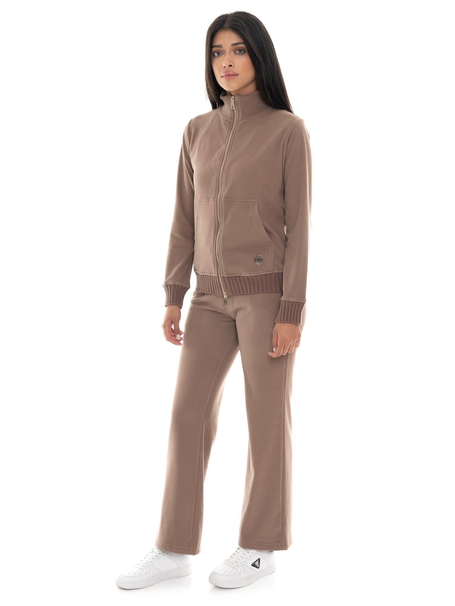 Dres damski Leone 1947 Apparel Warm Touch ze stójką z dzianiny na zimę