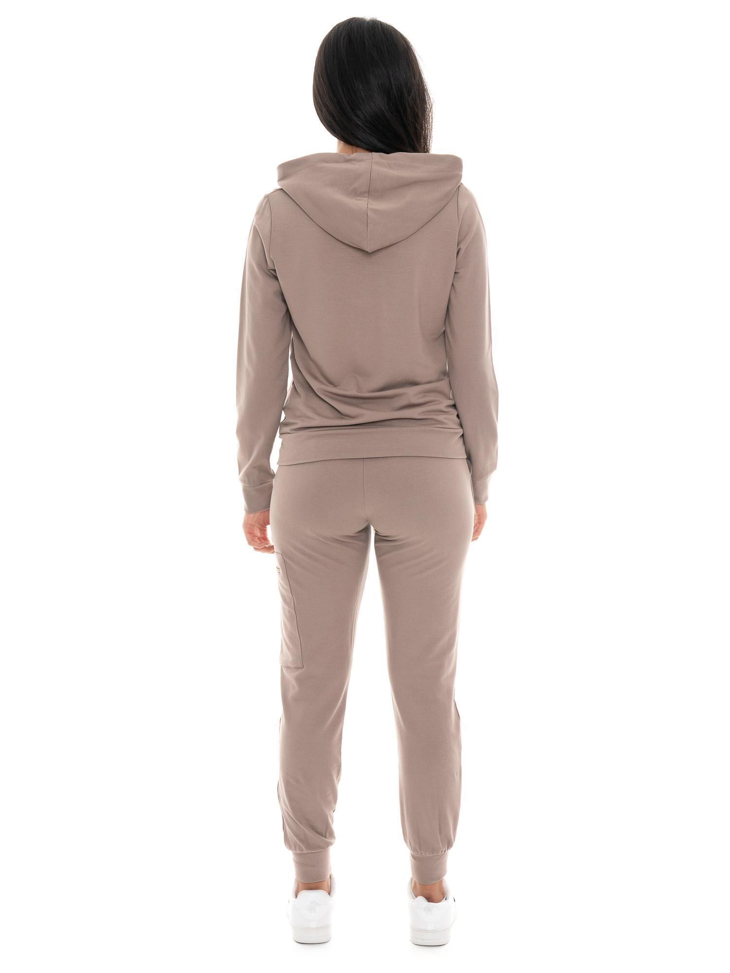 Survêtement d'hiver femme Leone 1947 Chic Tones avec capuche et zip 4/7