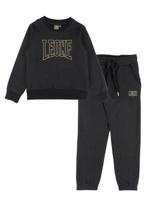 Survêtement d'hiver à col rond pour fille Leone 1947 Gold