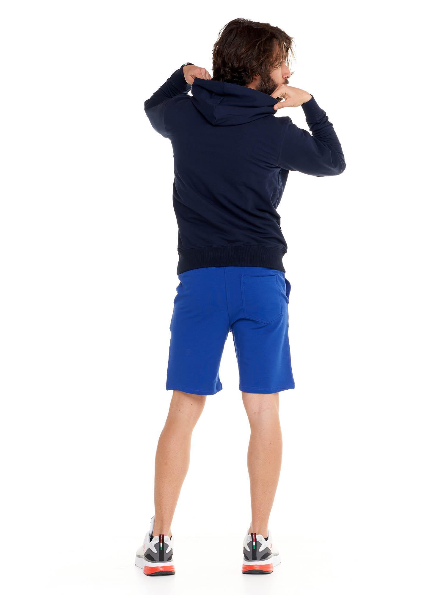 Felpa uomo con cappuccio Leone 1947 Apparel Big Logo, cotone leggero 4/8