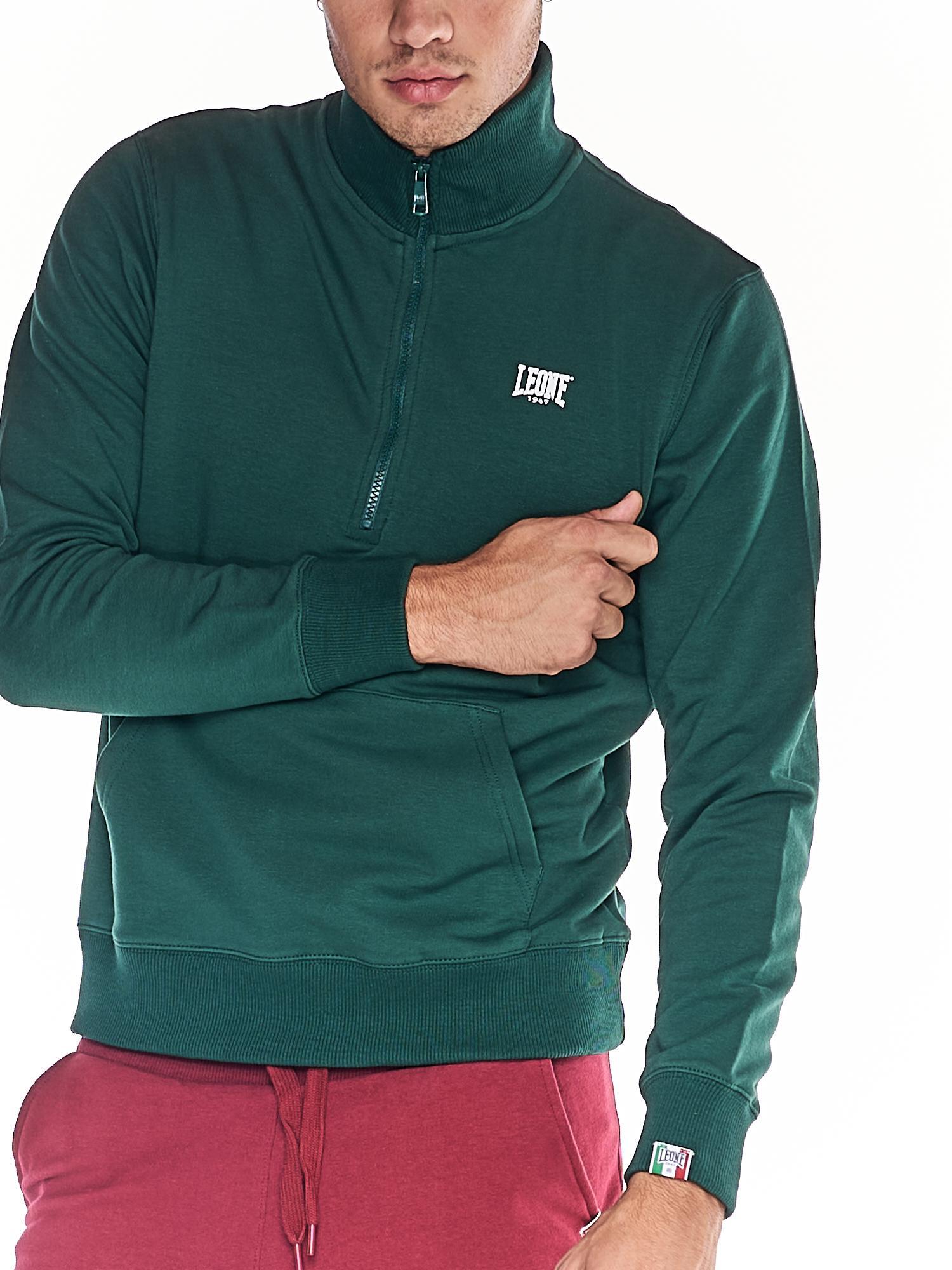 Sweat-shirts zippés pour hommes à col montant, gamme Basic 5/8