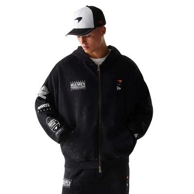 Mclaren racing full zip hoodie graphic